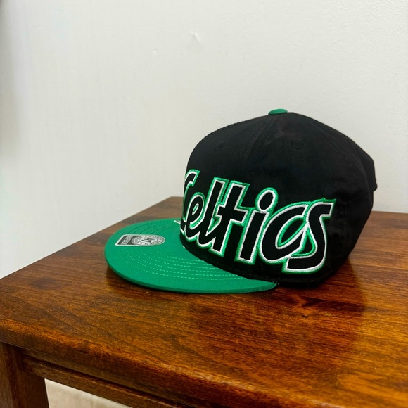 Boston Celtics Hardwood Classics Snapback Hat - Picture 3 of 4
